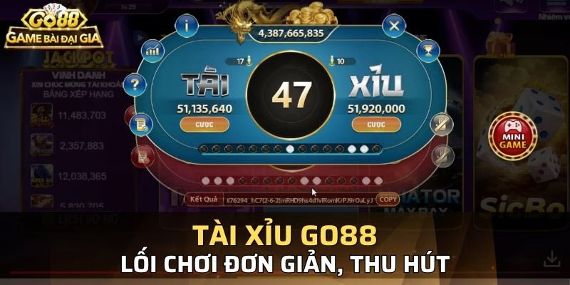 Tài Xỉu GO88 – Trò Chơi Gây Sốt Hiện Nay!